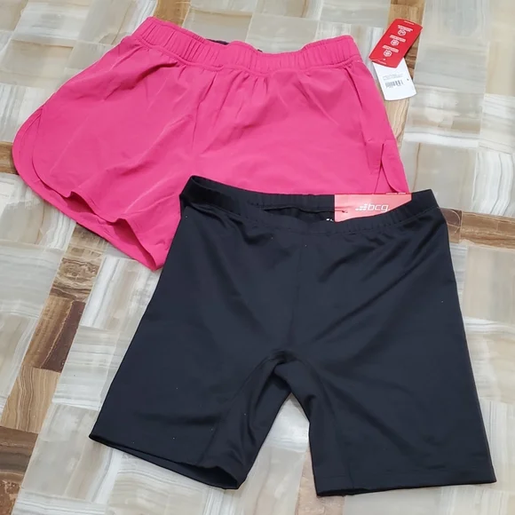 bcg Shorts Nwot Bcg Womens Running Fly Away Layered Shorts